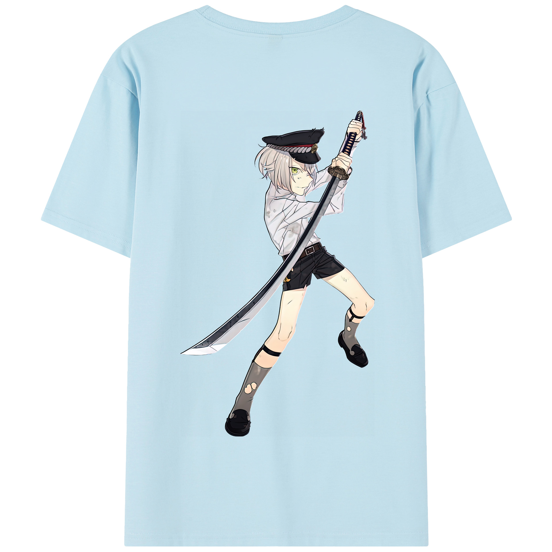 （画像用） 刀剣乱舞 Touken Ranbu 綿100％半袖Tシャツ（背面プリント）
